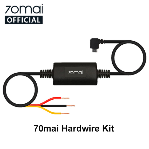 70mai Parking Surveillance Cable for 70mai 4K Dash Cam A800 Cam Wide Cam PRO 70mai Hardwire Kit for 24H Parking Monitor in Car ► Photo 1/6