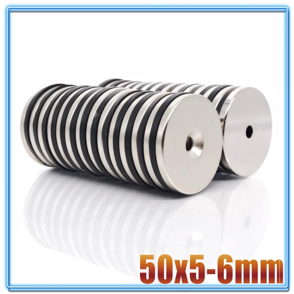 N35 5-50x Countersunk Ring Round Disc Strong Magnets Rare Earth Neodymium Hole 