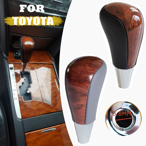 AT Gear Shift Knob Car Shift Lever Knob Stick Headball For Toyota Prado Lexus Hilux 2011 Camry Crown RAV4 Fortune 2012 ► Photo 1/6