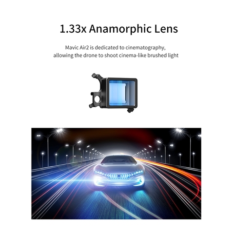 Ulanzi DR-03 1.33X Anamorphic lens for DJI Mavic AIR 2 Macro Fisheye HD Wide Angle Lens for DJI Mavic AIR 2 Drone Accessories ► Photo 1/6