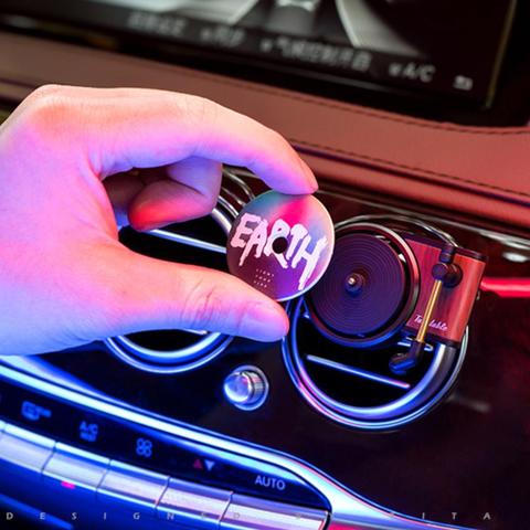 Car Air Freshener Perfume Record Player Car Perfume Clip Vinyl Spin Phonograph Air Vent Outlet Aromatherapy Clip Smell Diffuser ► Photo 1/1
