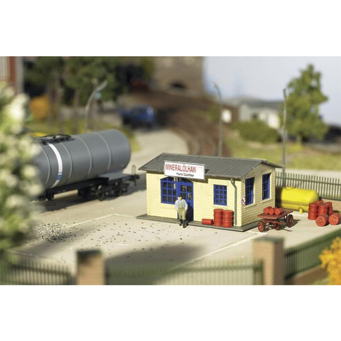 Miniature model  1:87  HO ratio  61834 terminal  Urban building model  Building model materials of train sand table ► Photo 1/1