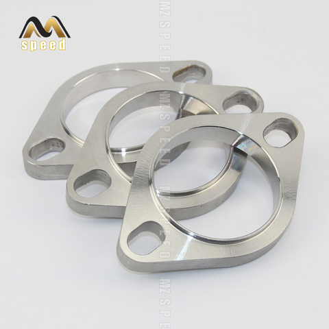 accessories Universal stainless steel exhaust muffler flange exhaust pipe connection 51mm 63mm 76mm joint ► Photo 1/6