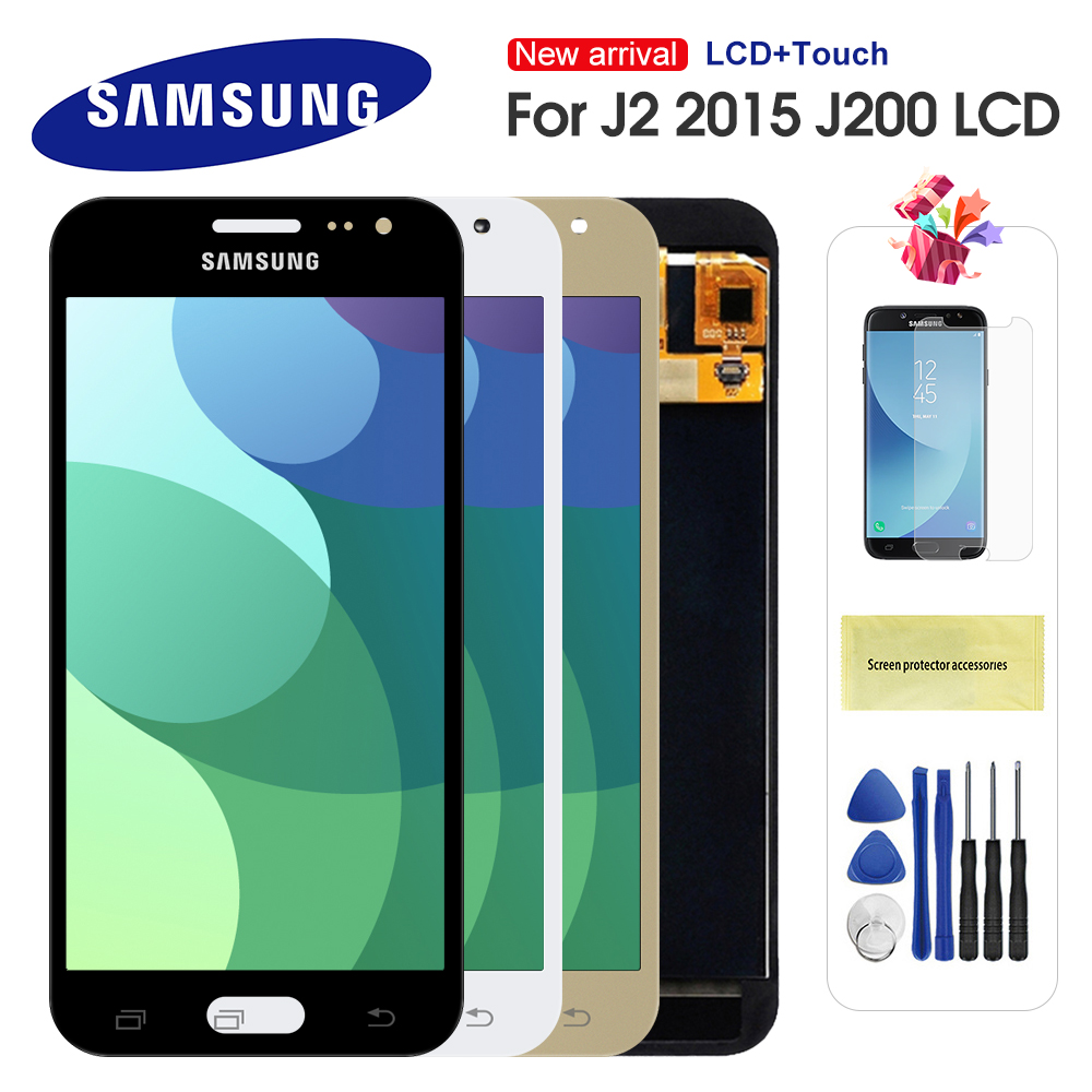 Buy Online Lcd For Samsung Galaxy J2 15 J0 J0f J0h Lcd Display Touch Screen Digitizer Assembly Replacement Can Adjust Brightness Alitools