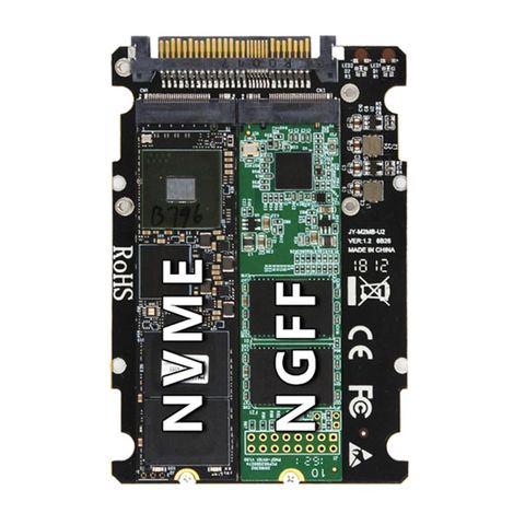 M.2 SSD to U.2 Adapter 2 in 1 M.2 NVMe Key B/M NGFF SSD to PCI-e U.2 SFF-8639 Adapter PCIe M2 Converter Desktop Computer M2EC ► Photo 1/6