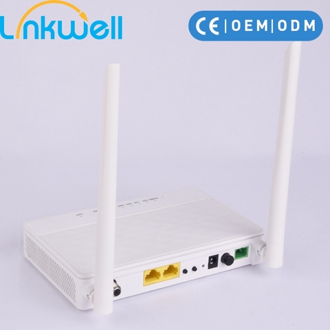 Optical Network Unit ONU ONT OLT EPON GPON 1GE+1FE+2.4G WIFI +CATV SC APC SC UPC Interface English Version BT-213XR ► Photo 1/5