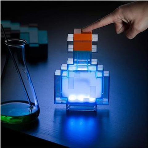 Creative Cooly Torch Light Up Toys Redstone Ore Square Night Light LED Figure Toys Light Up Children Room Light ► Photo 1/2