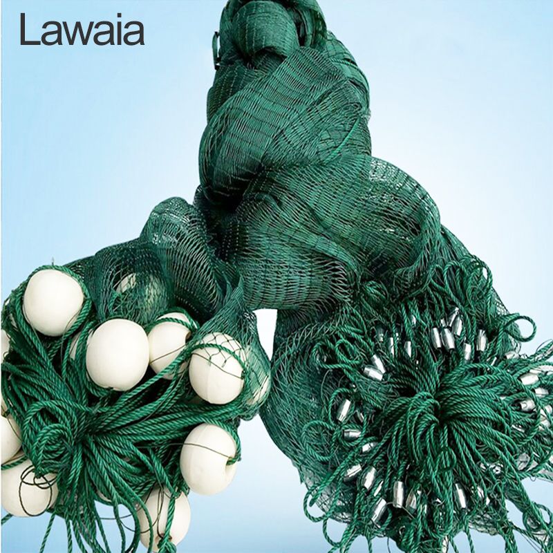 Lawaia 5m Casting Nets Strong Fishing Nets Pull Iron sinker Pull