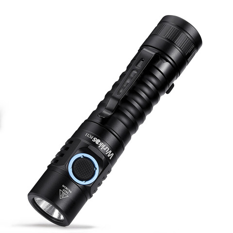 FC11 Rechargeable 18650 LED Flashlight LH351D 1300lm with USB-C rechargeable Magnetic Tail Power Indicator ► Photo 1/6