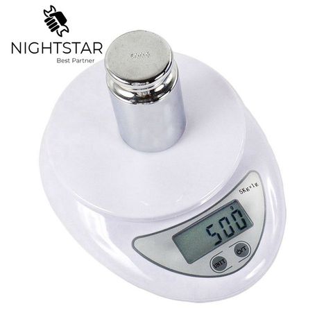 Digital Scale 5000G 1g Kitchen Food Diet Postal Scale Weight Balance LED Electronic Bench 5KG Scale Weight 5Kg/NO Backlight ► Photo 1/4