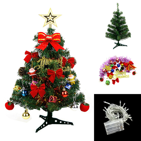 History Review On 30 45 60cm Mini Christmas Trees Xmas Decorations Small Pine Tree Placed In The Desktop Festival Home Decor Ornaments Aliexpress Er Be Lighting Alitools Io - How To Decorate Small Christmas Tree At Home