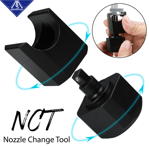 Mellow NF-NCT Quick Change Nozzle 3D Printer Tool Parts For E3D V6 / Volcano / Mk8 / Mk9 / CR10 / Crazy Heating Block ► Photo 1/6