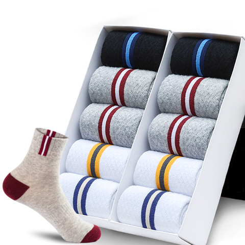 HSS Brand 2022 Newest Basic Cotton Men's Socks High Quality Hollow Breathable Summer Socks Long Sock For Men Calcetines Sokken ► Photo 1/6