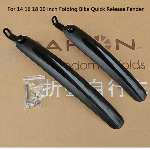 14/16/18/20 inch Folding Bike Fender For Dahon 412 P8 Front Rear Bicycle Wings Mudguard Plastic Rain Protection Mud Guard ► Photo 1/6