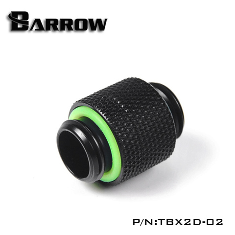 Barrow G1 / 4 '' rotate dual external thread connection double male adapter thread connection for water cooling TBX2D-02 ► Photo 1/6