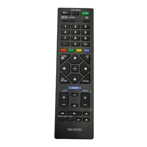 New Remote Control for Sony RM ED062 RM-ED062LCD TV KDL-32R433B KDL-32R503C KDL-32RD303 KDL-32RD433 KDL-32RE303 KDL-32WD603 ► Photo 1/2
