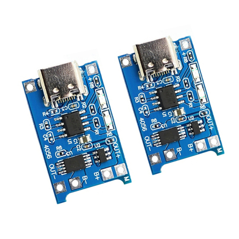 5V 3A Type-C USB Battery Charging Board 18650 batterie au Lithium chargeur module + Protection double fonctions ► Photo 1/2