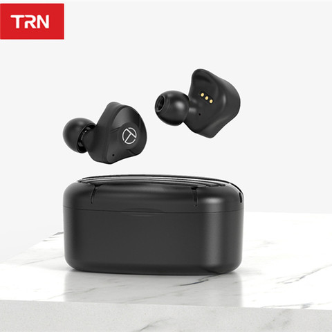 TRN T300 2BA+1DD Bluetooth 5.2 True Wireless Bluetooth Headset APTX HIFI Earbuds Sports In-Ear Earphone TRN VX E12 MTW100 T200 ► Photo 1/6