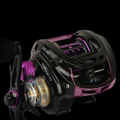 Fishing Reel Baitcasting Reel 6.5:1 High Speed 5KG Max Drag Reinforced Reel Carp Fishing Reel Distant Wheel Carretilha De Pesca ► Photo 1/5