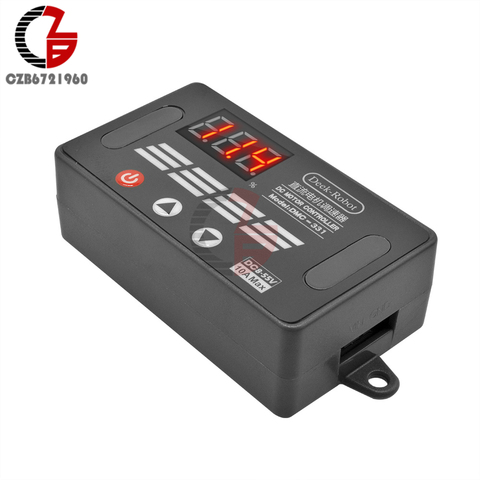 DC Motor Speed Controller DC 8-55V 10A Smooth Soft Start Brushless Motor Speed Control Switch Power Regulator Digital Display ► Photo 1/6