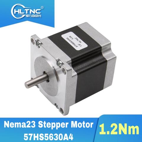 2 Phase Nema 23 Stepper Motor 57HS5630A4  1.8 degree 1.2NM/ 171oz.in Motors 3A 56mm Motor for CNC Machine ► Photo 1/6