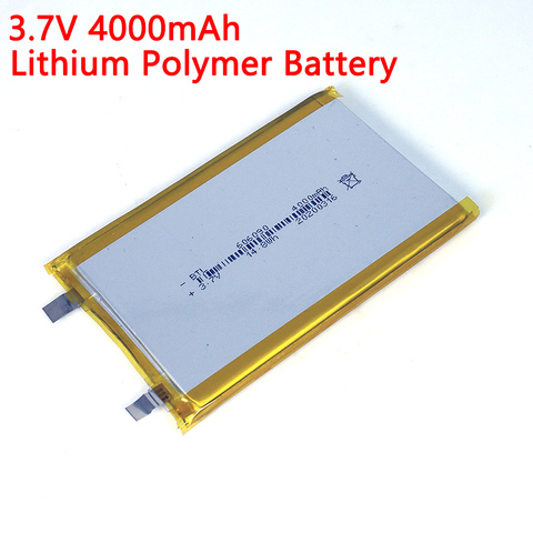 3.7V Polymer lithium battery  606090 4000mAh Large capacity Tablet computer, Mobile power supply DIY batteries ► Photo 1/6