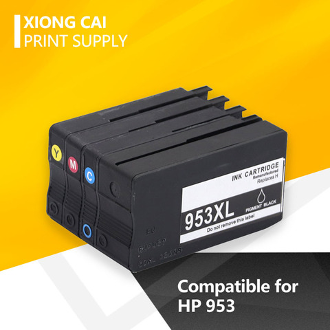 For HP 953 XL 953XL Compatible Ink Cartridges for HP 953 Officejet Pro 7740 8210 8710 8718 8719 8728 8730 8740 free shipping ► Photo 1/6