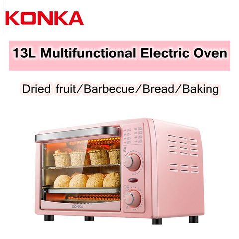 KONKA Electric Oven 13T1WE 13L Multifunctional Mini Oven Frying Pan Baking  Machine Household Pizza Maker Fruit Barbecue Toaster Ovens Myyshop From  Xiaomiyoupinltd, $45.83