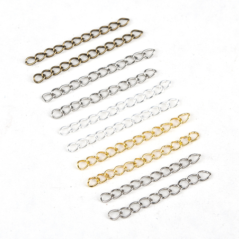 8Seasons Extender Chain For Jewelry Necklace Bracelet Gold/Silver Color DIY Making Metal Fashion Gifts Jewelry Findings 5cm long ► Photo 1/6