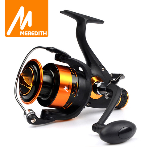 Meredith 4BB 8KG 5.2:1 Double Drag CNC Aluminum Handle Metal Spinning Reels Fishing Reels Carp Reels 3000 4000 5000 6000 Series ► Photo 1/6