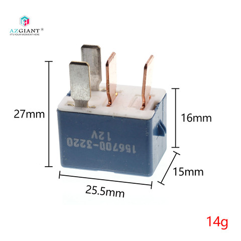 Original DC 12V 156700-3220 car relay for toyota Denso 4pin ► Photo 1/6