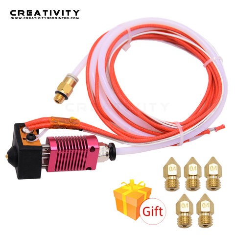 3D Full Metal J-Head CR10 Hotend Extruder Kit for creality Ender-3/5 pro CR10 10s Bowden Extruder 12/24V 3D Printer Parts ► Photo 1/6