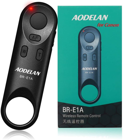 AODELAN Bluetooth Remote Control for Canon EOS R RP R5 R6 M50 M6II 77D 90D 800D 850D 200DII 250D G5X2 G7X3; Replace Canon BR-E1 ► Photo 1/6