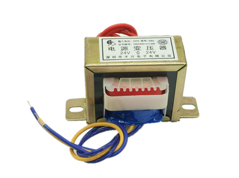 EI57*25 copper power transformer 15W/VA 220V/380V to 6V/9V/12V/15V/18V/24V/30V single and double ► Photo 1/5