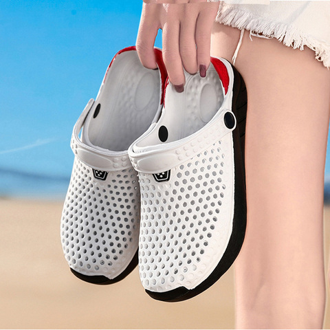 Sandals for Women Men Breathable Beach Shoes Fashion Garden Clog Aqua Shoes Trekking Wading  Size 36-45 ► Photo 1/6