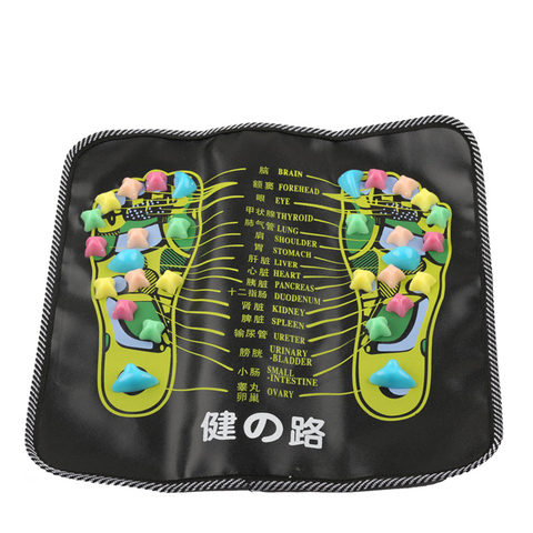 Health Care Foot Acupressure Mat Pad massageador Walk Stone Foot Leg Pain Relieve Relief Walk Massager Mat Reflexology ► Photo 1/4