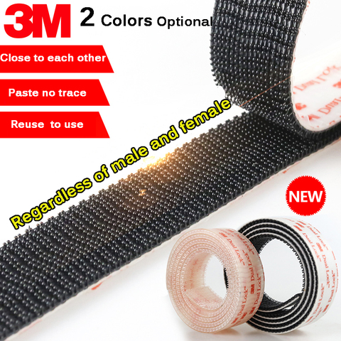 Velcro tape 3M transparent per meter