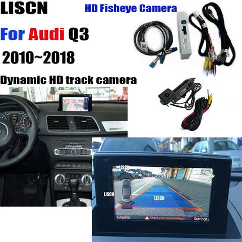 For Audi Q3 2010 2011 2012 2013 2014 2015 2016 2017 2022 Backup camera Interface Adapter Original screen Improve car rear camera ► Photo 1/6