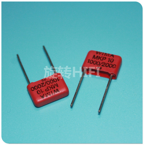 WIMA MKP10 P10 Film fever capacitor HIFI 1000PF 1500PF 2200PF 3300PF 4700PF 5600PF 6800PF 630V 1000V 1500V 1600V 2000V 10MM FKP3 ► Photo 1/1