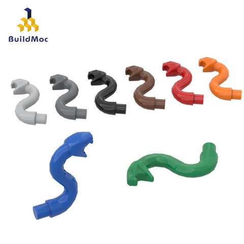 BuildMOC Compatible Assembles Particles 28588 Snake decoration Building Blocks Parts DIY LOGO Educat ► Photo 1/1