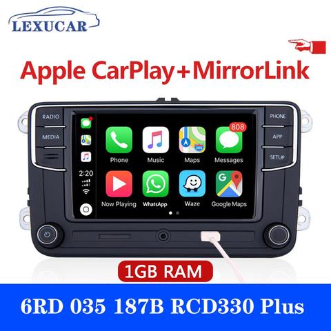 LEXUCAR RCD330 Plus RCD330G RCD 330 330G Carplay Radio 6RD 035 187B For VW Golf 5 6 Jetta CC MK6 MK5  Passat B6 B7 Tiguan 187B ► Photo 1/6