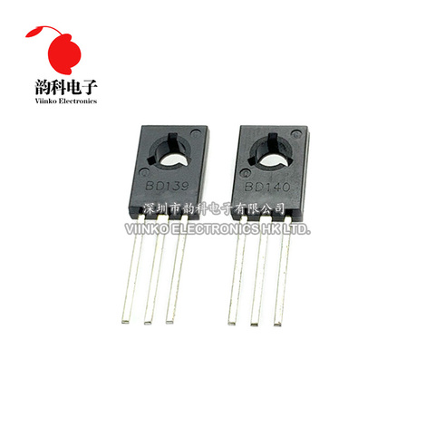 20PCS BD139 BD140 ( 10PCS BD139 + 10PCS BD140 ) TO126 TO-126 new voltage regulator IC ► Photo 1/3