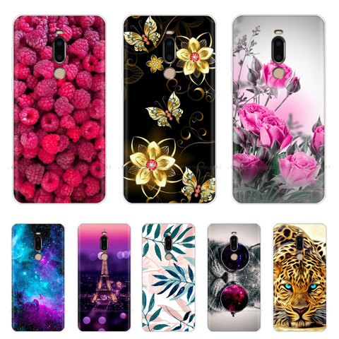 Soft Silicone Phone Case For Meizu M8 Case Animal Flower TPU Cover For Meizu M8 Lite Case Silicone Bumper Coque For MeizM8 Cover ► Photo 1/6