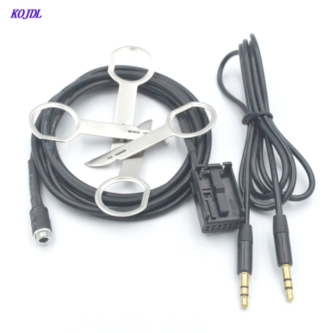 1set FORD Radio Aux Cable modification kit with female jack Audio Adapter Removal tools suit For Mondeo Focus MK2 6000CD player ► Photo 1/6