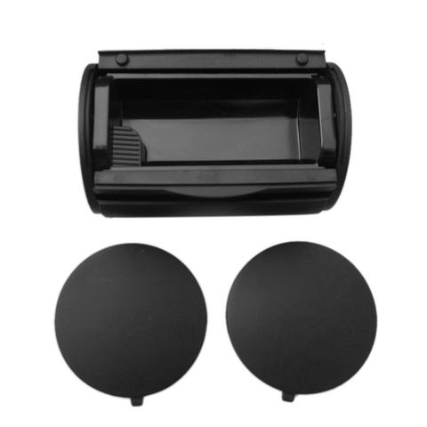 Black Rear Ashtray Bin Ash Tray + Side Caps For Vw Bora Jetta Golf 4 Mk4 1J0 857 962H +1J0 863 359E ► Photo 1/6