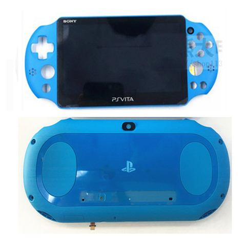 Original For PSVITA 2000 psv 2000 Lcd Screen Display + Back Cover Replacemnt Housing case faceplate with touch screen panel ► Photo 1/6