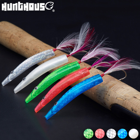 Hunthouse 6pcs/Bag Surf Yumizuno spoon fishing LURE hard plastic fishing lures 45mm fishing baits spoon bait for pike ► Photo 1/6