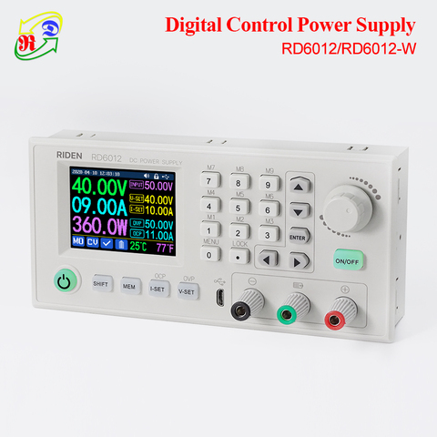 RD RD6012 RD6012W USB WiFi DC - DC Voltage Step down Power Supply module  buck  converter voltmeter multimeter 60V 12A bb ► Photo 1/5