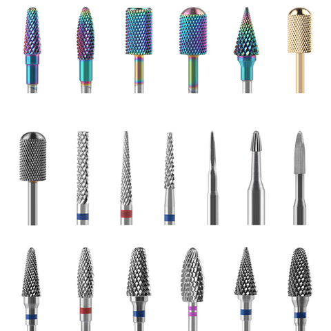 Carbide Nail Drill Bit Milling Cutter For Manicure Machine Electric Nail Drill Machine Milling Cutter Nail Manicure Accessories ► Photo 1/6