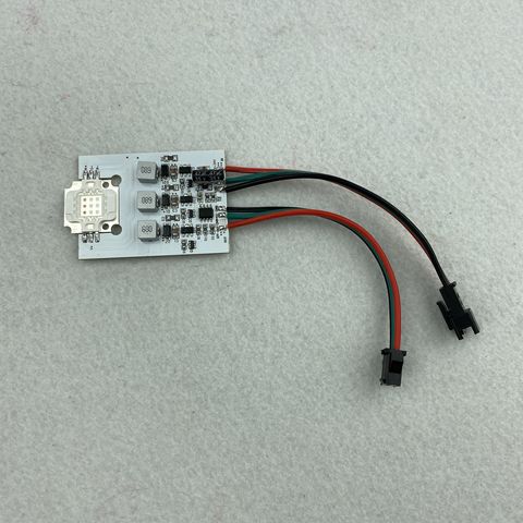 3W/9W high power WS2811 controlled led pixel module;DC12-24V input;RGB addressable full color ► Photo 1/6